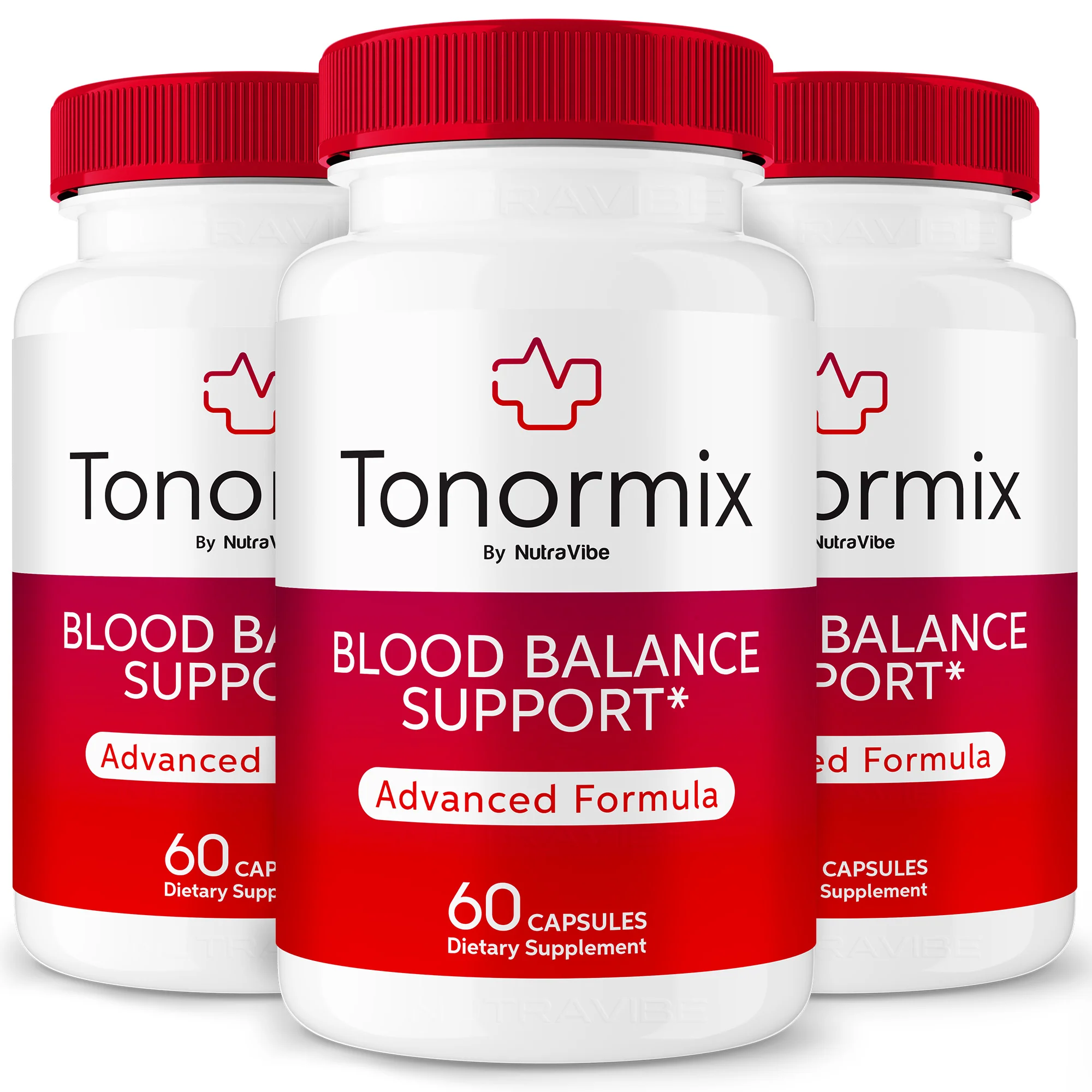 Tonormix Blood Sugar Support Supplement Bottles